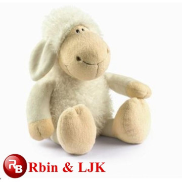 White cute sheep plush toy